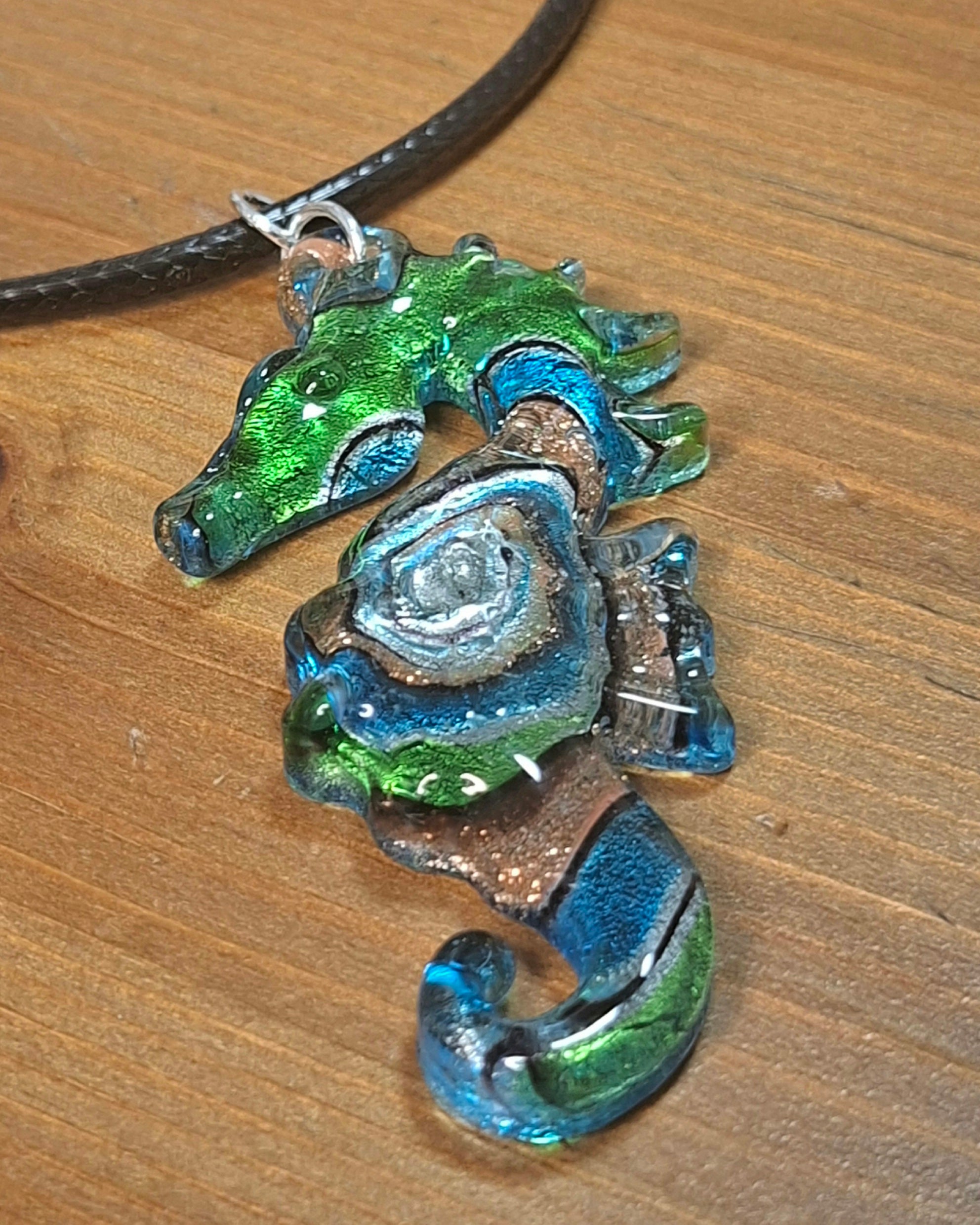 תליון זכוכית מורנו