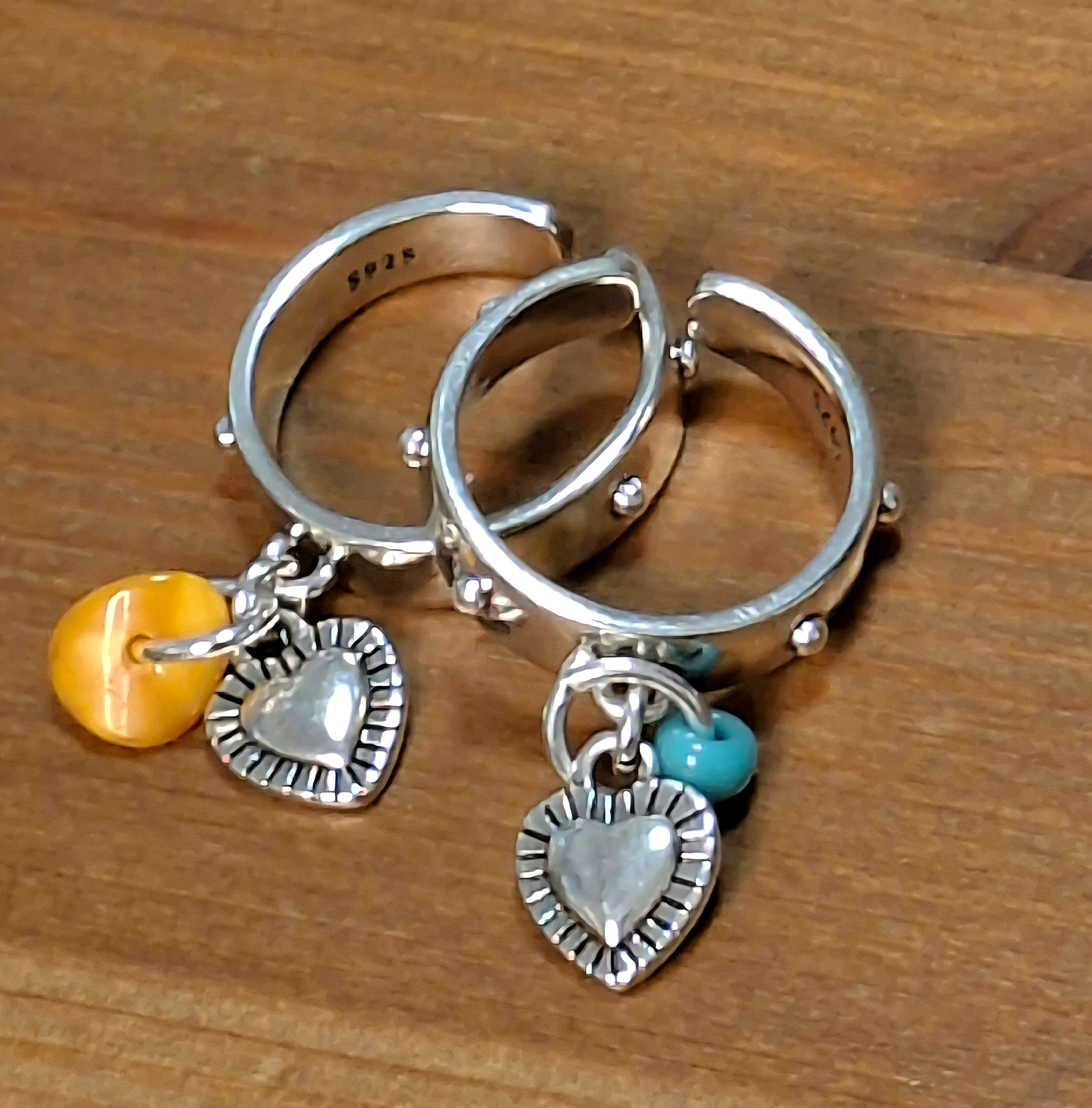 טבעת כסף 925 עם אבן חן